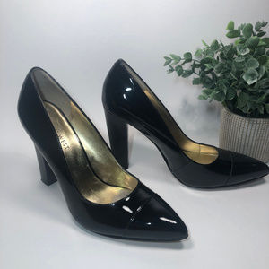 Nine West Black Block Heels Size 6m